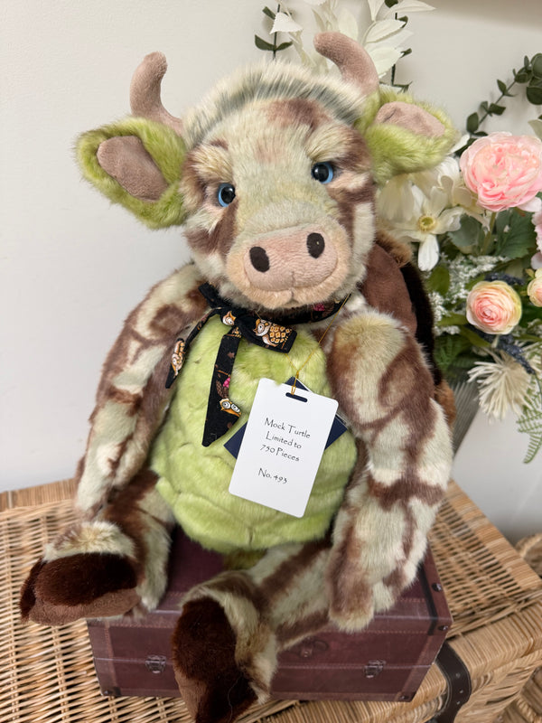Mock Turtle Signature Collection Charlie Bears Limited Edition No 493