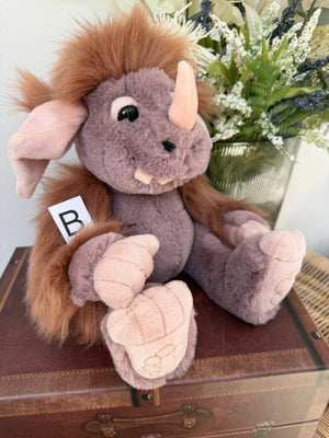 Pebble Bearhouse by Charlie Bears Small Plush Ogre