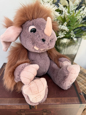 Pebble Bearhouse by Charlie Bears Small Plush Ogre