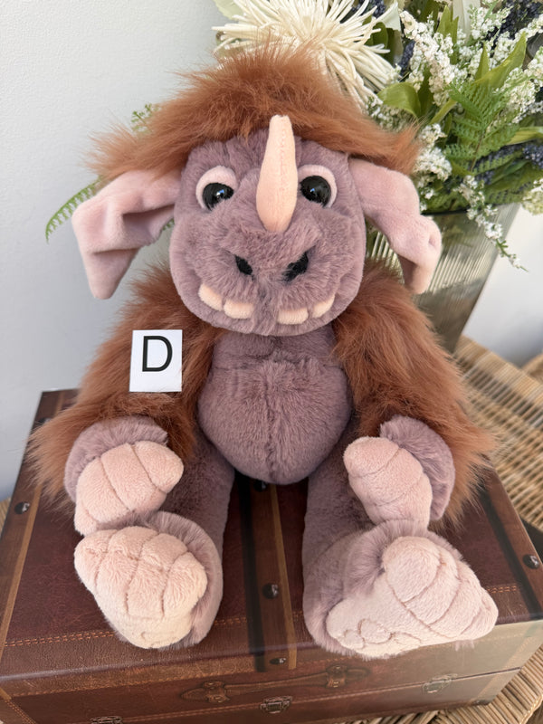Pebble Bearhouse by Charlie Bears Small Plush Ogre
