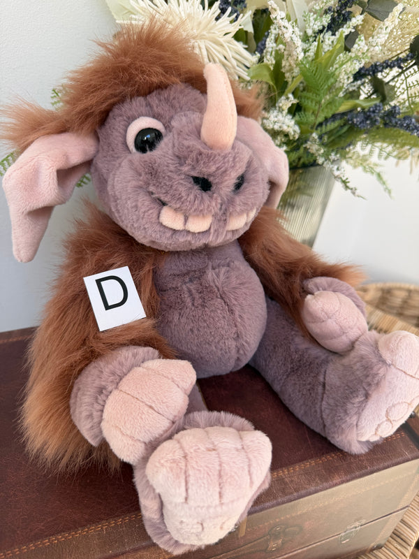 Pebble Bearhouse by Charlie Bears Small Plush Ogre