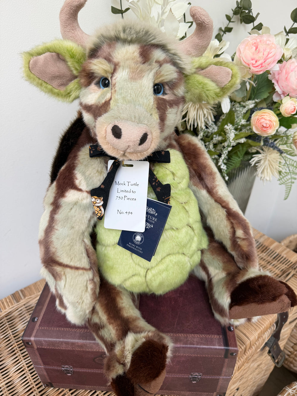 Mock Turtle Signature Collection Charlie Bears Limited Edition No 494