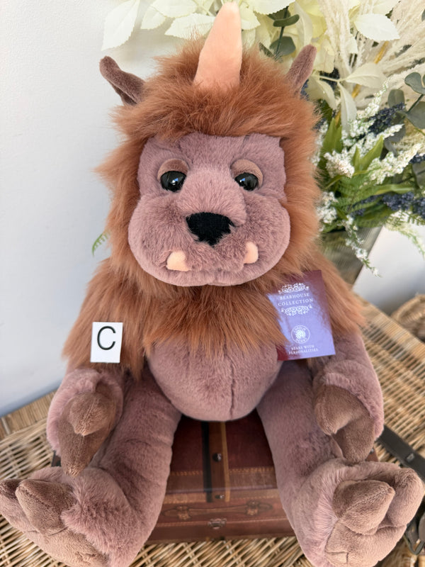 Quarry Bearhouse by Charlie Bears Large Plush Ogre