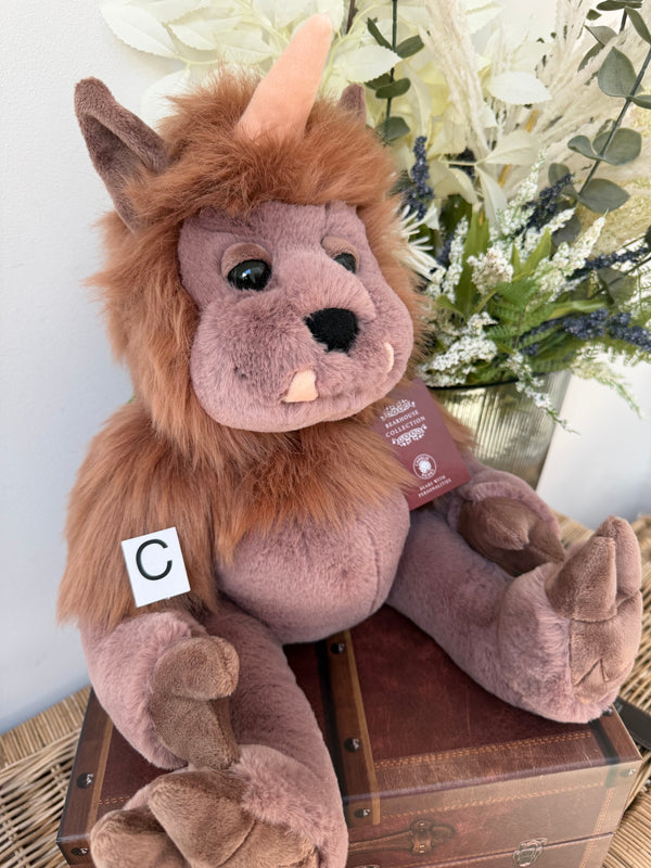 Quarry Bearhouse by Charlie Bears Large Plush Ogre