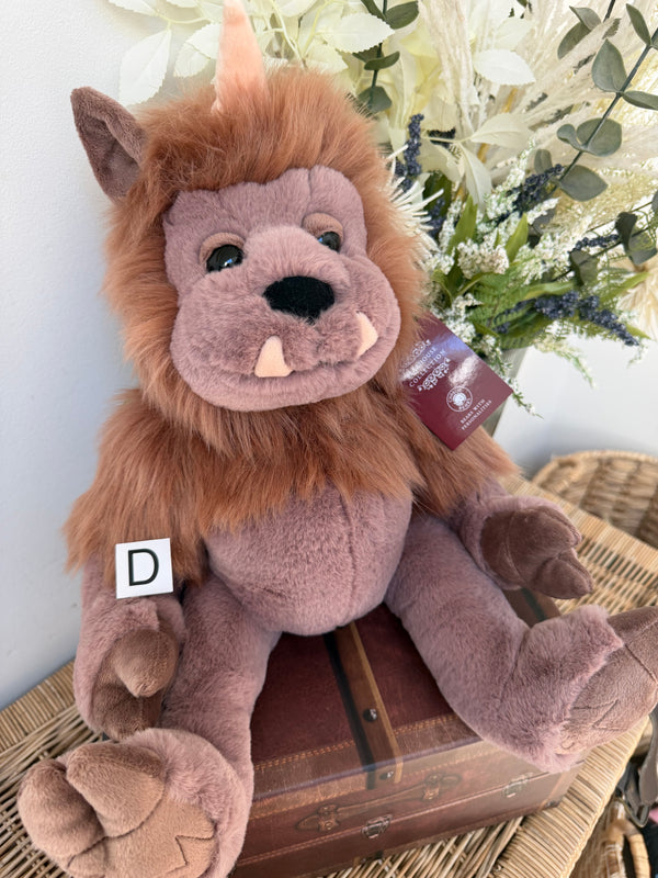 Quarry Bearhouse by Charlie Bears Large Plush Ogre