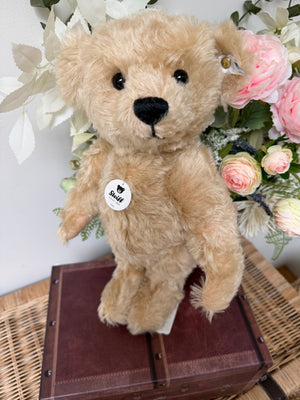 Luca Steiff Classic 35cm fully Jointed Blond Mohair Collectable Growler Teddy Bear