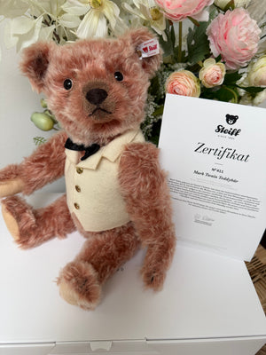 Steiff Limited Edition Mark Twain Teddy Bear no 411