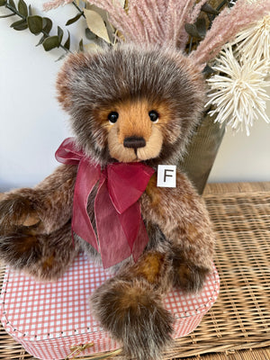 Peanuts Charlie Bears Secrets Collection Plush Teddy Bear