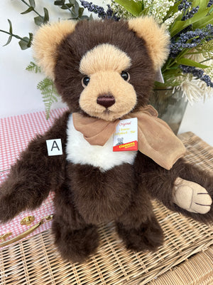 Clemens Halvar Brown fully jointed 40cm Plush Teddy Bear
