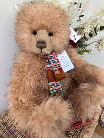 Abby Plumo Limited Edition Collectable Teddy Bear