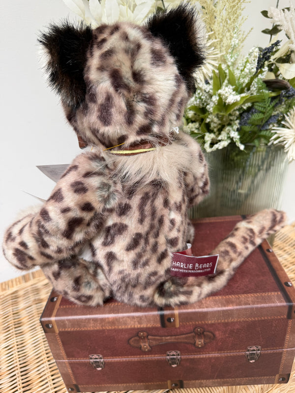 Flapdoodle Plumo Limited Edition Charlie Bears Plush Collection Leopard