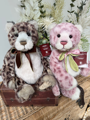Flapdoodle Plumo Limited Edition Charlie Bears Plush Collection Leopard