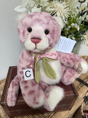 Fiddle Faddle Charlie Bears Plumo Limited Edition Leopard