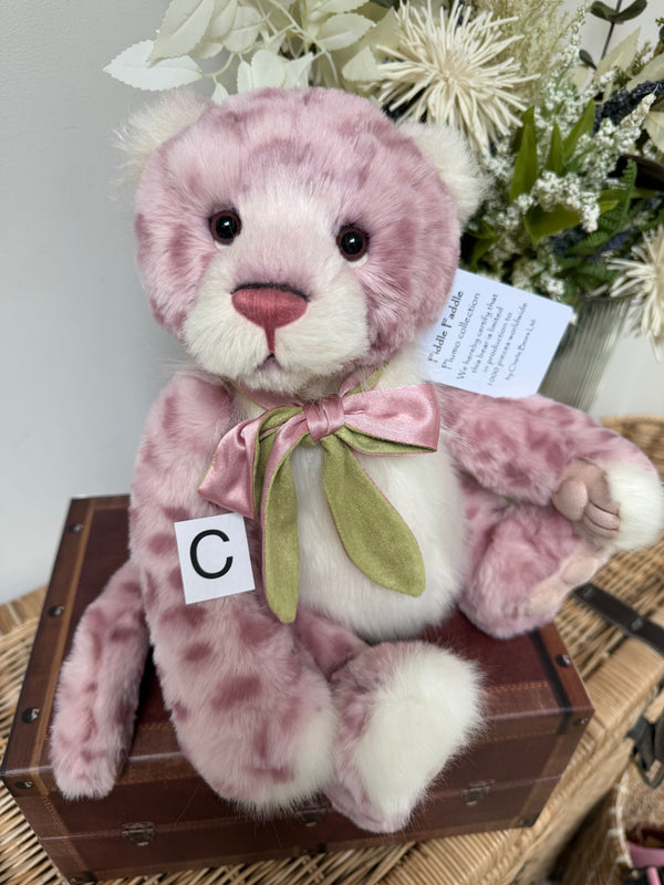 Fiddle Faddle Charlie Bears Plumo Limited Edition Leopard