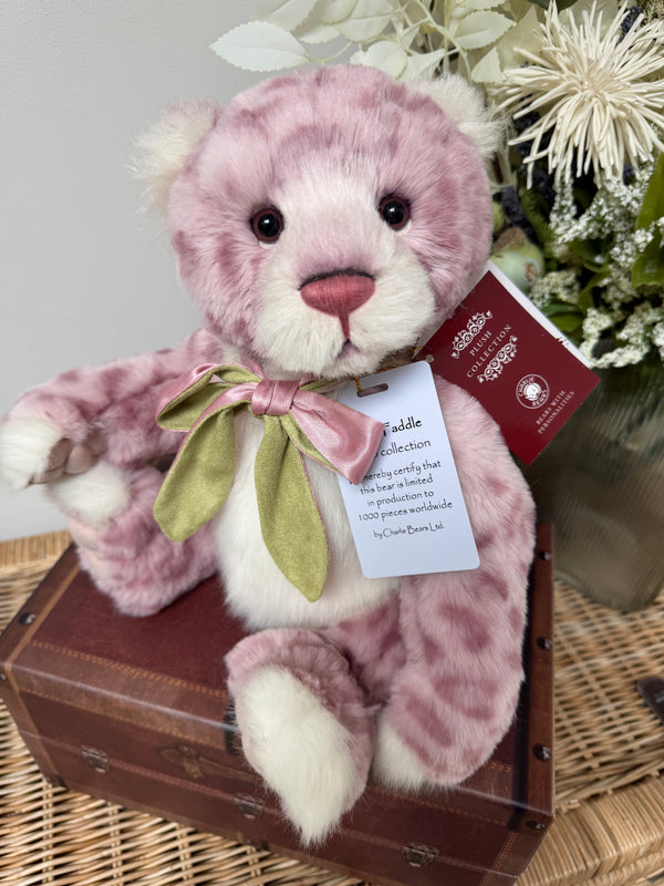 Fiddle Faddle Charlie Bears Plumo Limited Edition Leopard