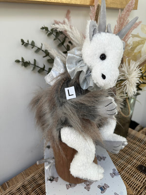 Storm Chaser 36cm Charlie Bears Plush Collection Hatchling Dragon