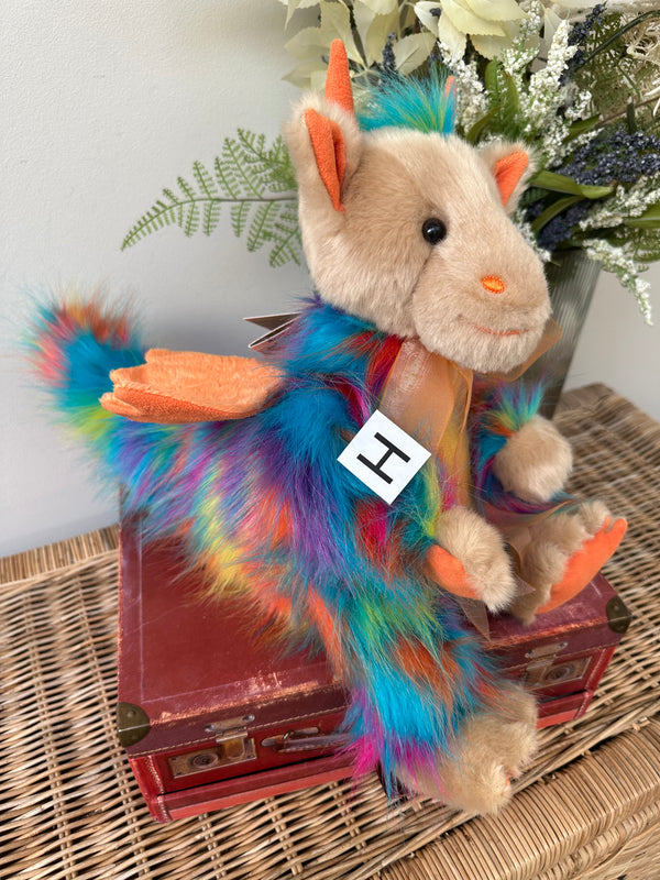 Rainbows End Charlie Bears Plush Collection Dragon