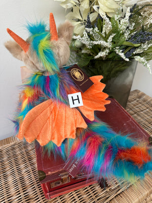 Rainbows End Charlie Bears Plush Collection Dragon