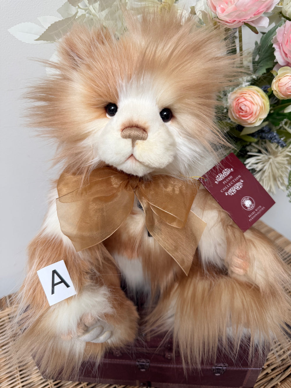 Nadine Charlie Bears Secrets Collection Plush Teddy Bear