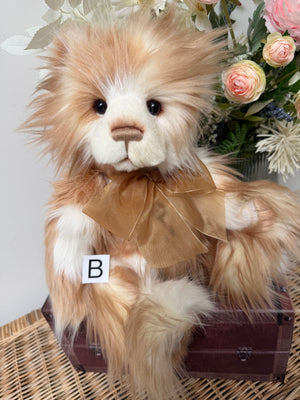 Nadine Charlie Bears Secrets Collection Plush Teddy Bear
