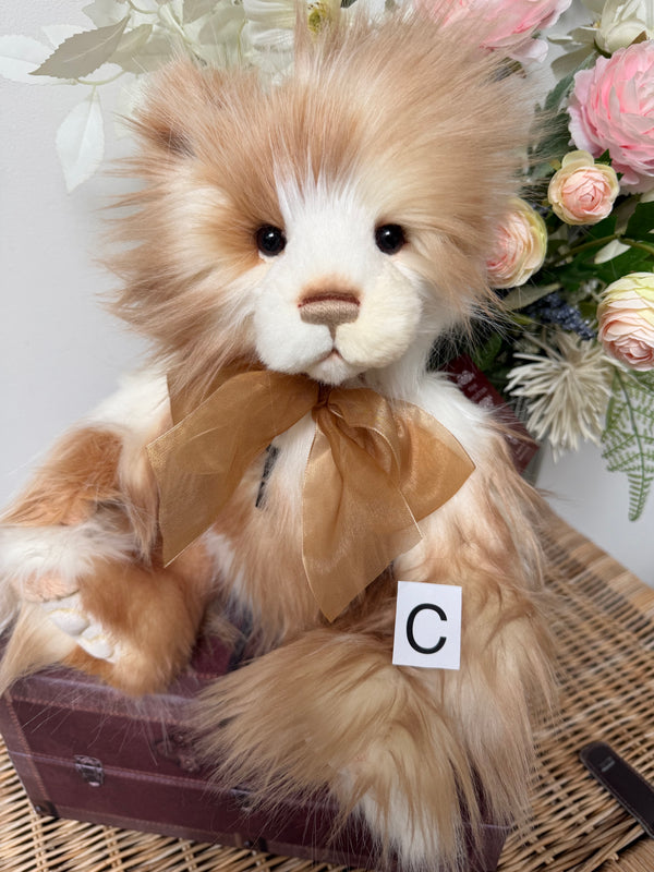 Nadine Charlie Bears Secrets Collection Plush Teddy Bear