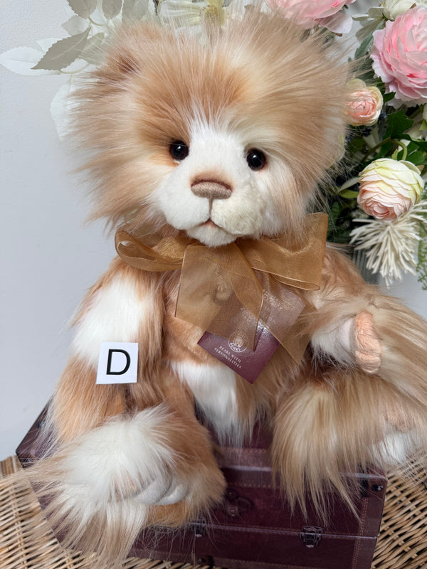 Nadine Charlie Bears Secrets Collection Plush Teddy Bear