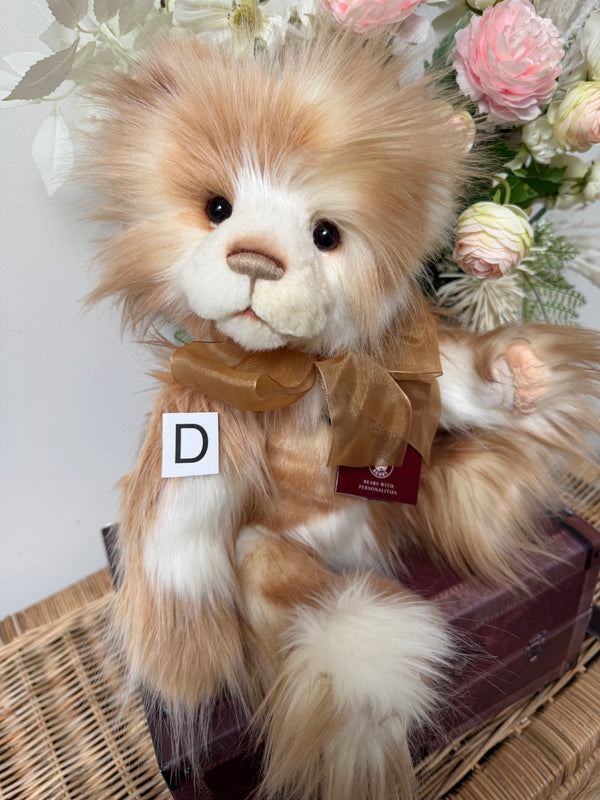 Nadine Charlie Bears Secrets Collection Plush Teddy Bear