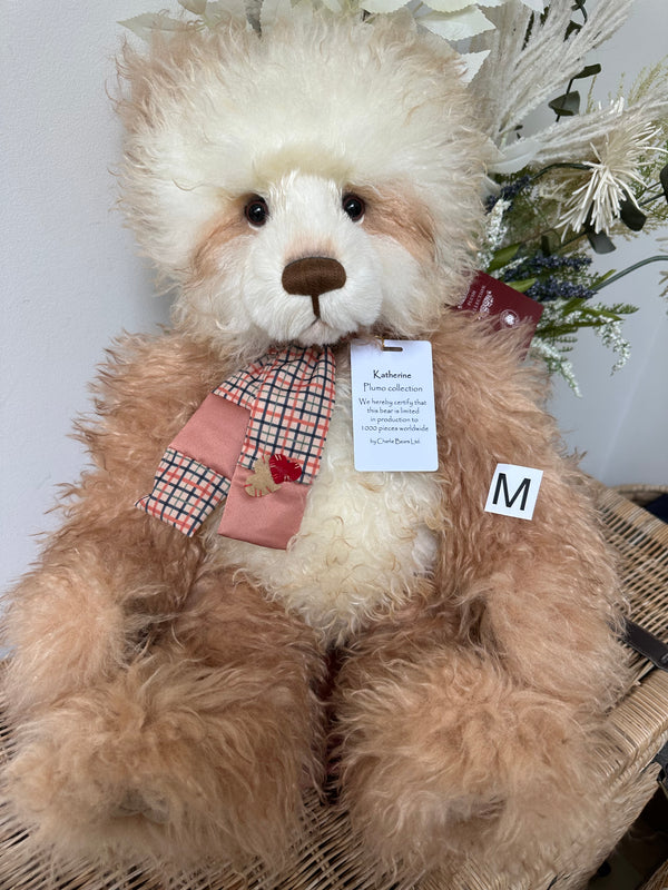 Katherine Charlie Bears Plumo Limited Edition Collectable Teddy Bear