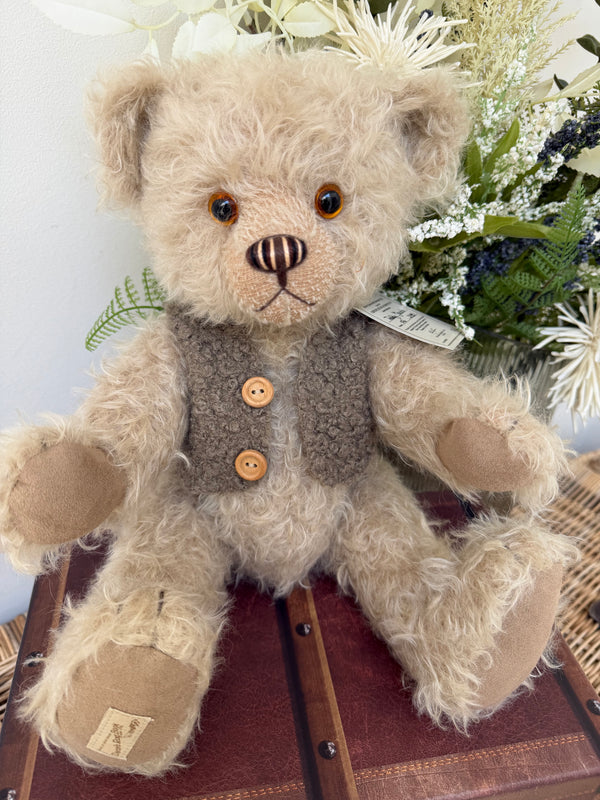 Deans Teddy Jacob Large 40cm Mohair Limited Edition Teddy Bear No 6