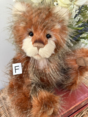 Bonfire Toffee Charlie Bears Plush Collection Teddy Bear