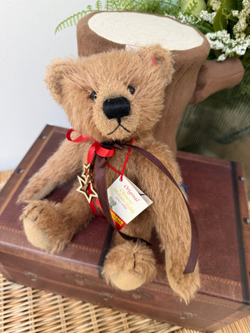Teddy Rudolf 25cm traditional fully jointed festive Christmas Teddy Bear