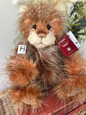 Bonfire Toffee Charlie Bears Plush Collection Teddy Bear