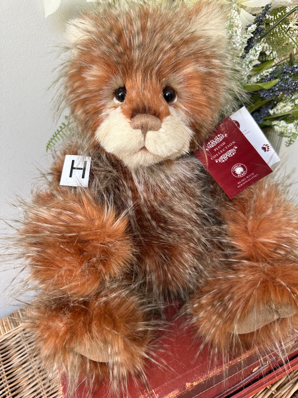 Bonfire Toffee Charlie Bears Plush Collection Teddy Bear