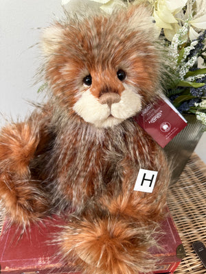 Bonfire Toffee Charlie Bears Plush Collection Teddy Bear