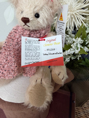Teddy Schneewoelkchen 22 cm Limited Edition Teddy Bear No 87