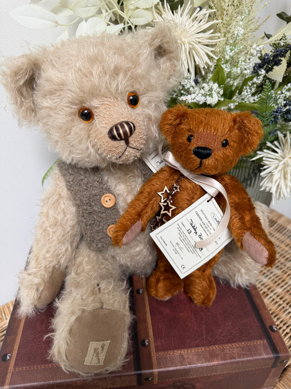 Deans Teddy Jacob Large 40cm Mohair Limited Edition Teddy Bear No 6