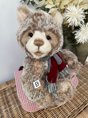 Doze Charlie Bears Plush Collection Plumo Giggler Teddy Bear