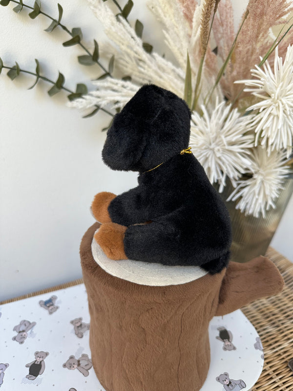 Cuddle Cubs Rottie Puppy Dog by Charlie Bears
