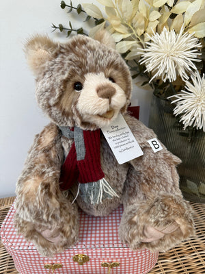 Doze Charlie Bears Plush Collection Plumo Giggler Teddy Bear