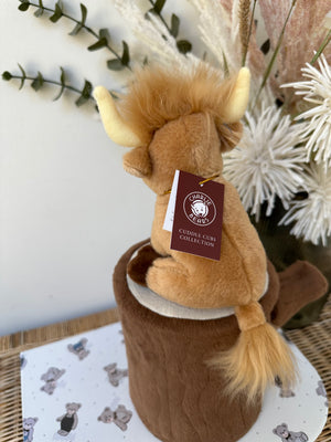 Cuddle Cubs by Charlie Bears Highland Cow