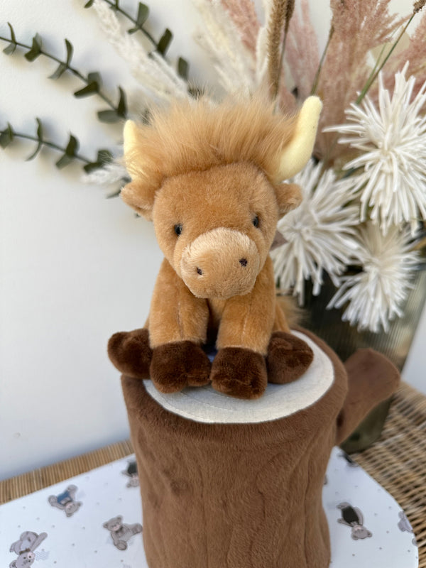 Cuddle Cubs by Charlie Bears Highland Cow