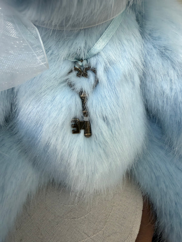 Teg Charlie Bears Powder Blue Plush Collection Teddy Bear
