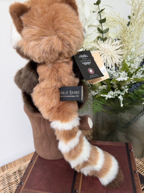 Anniversary Ronnie Charlie Bears Plush Collection Red Panda