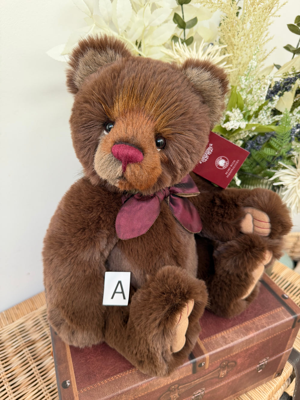 Mr Brown Charlie Bears Plush Collection Teddy Bear