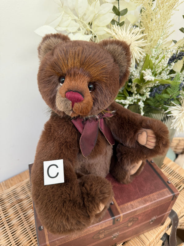 Mr Brown Charlie Bears Plush Collection Teddy Bear