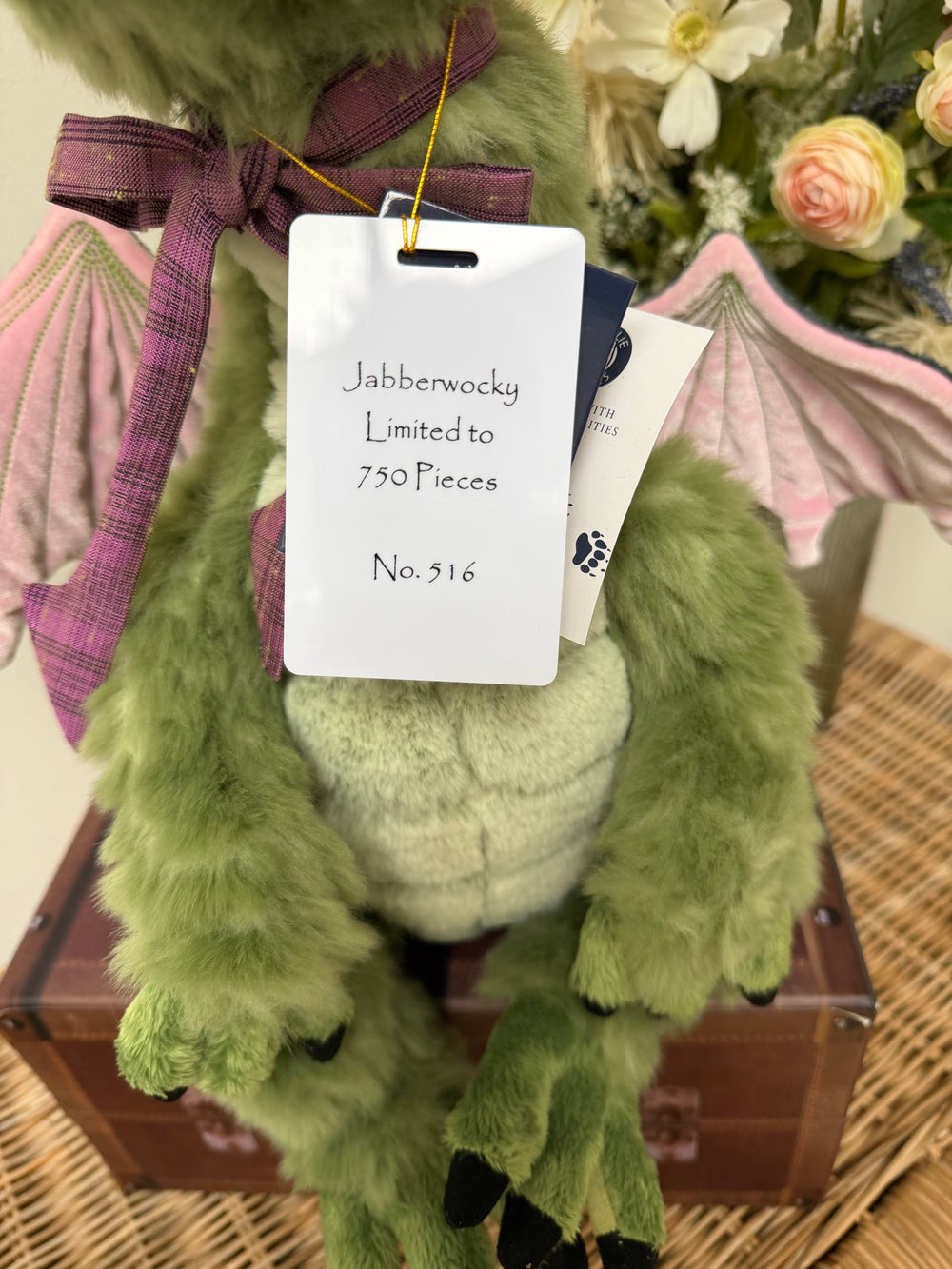 Jabberwocky Signature Collection Charlie Bears Limited Edition No 516
