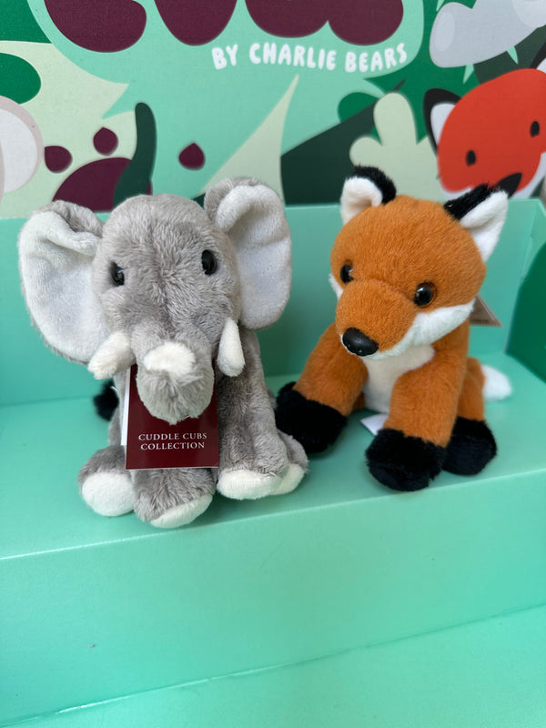 Cuddle Cubs Plush Fox by Charlie Bears