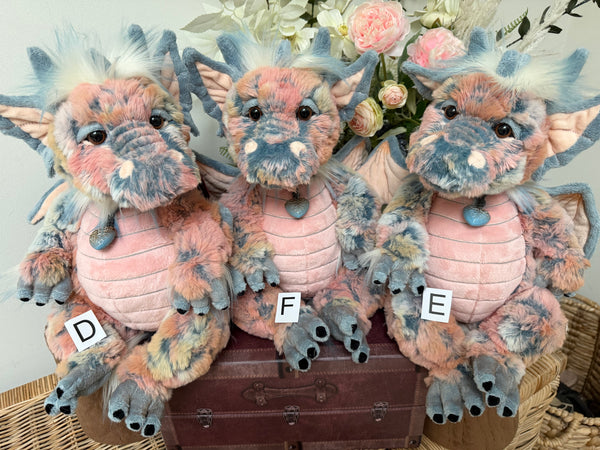 Nova Charlie Bears Plush Collection Collectable Dragon
