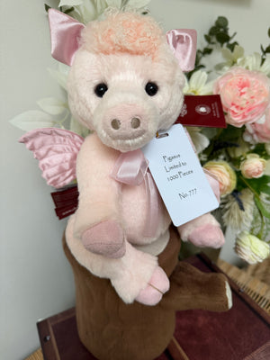 Pigasus Charlie Bears Plush Collection Limited Edition Piglet No 777
