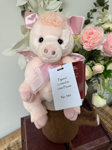 Pigasus Charlie Bears Plush Limited Edition Piglet No 590